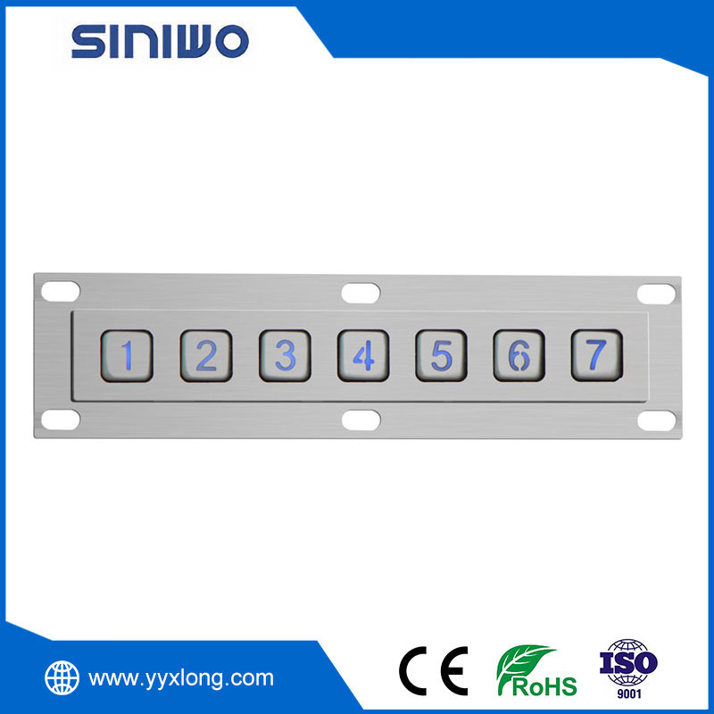 Teclado de intercomunicación de puerta industrial